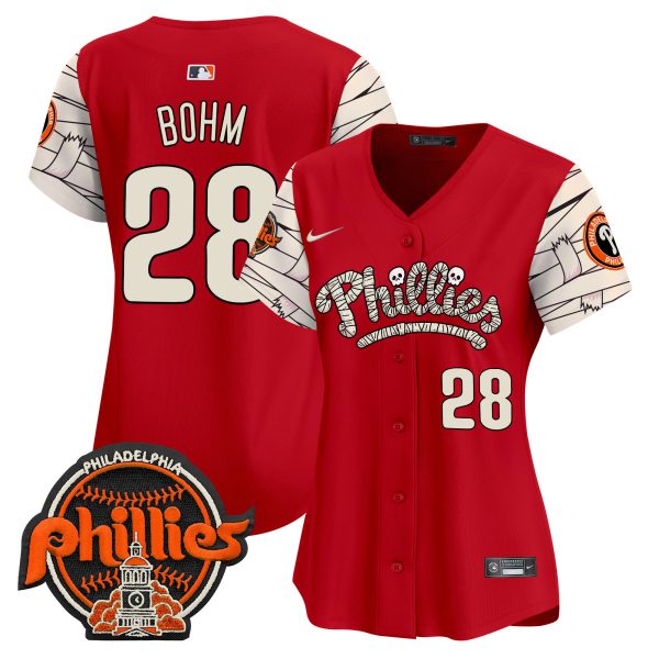Women's Phillies Halloween Vapor Premier Limited Jersey V2 - All Stitched - Image 38