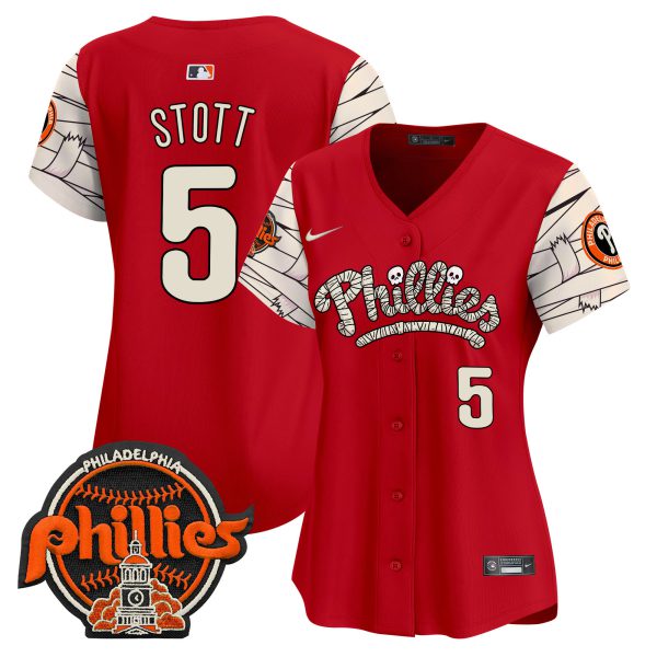 Women's Phillies Halloween Vapor Premier Limited Jersey V2 - All Stitched - Image 40