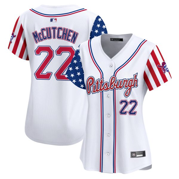 Women's Pittsburgh Pirates 2025 Independence Day Vapor Premier Limited Jersey - All Stitched - Image 2
