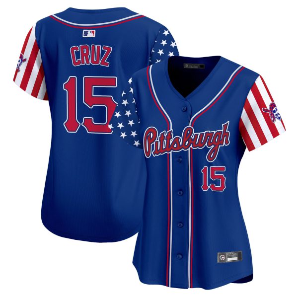 Women's Pittsburgh Pirates 2025 Independence Day Vapor Premier Limited Jersey - All Stitched - Image 21