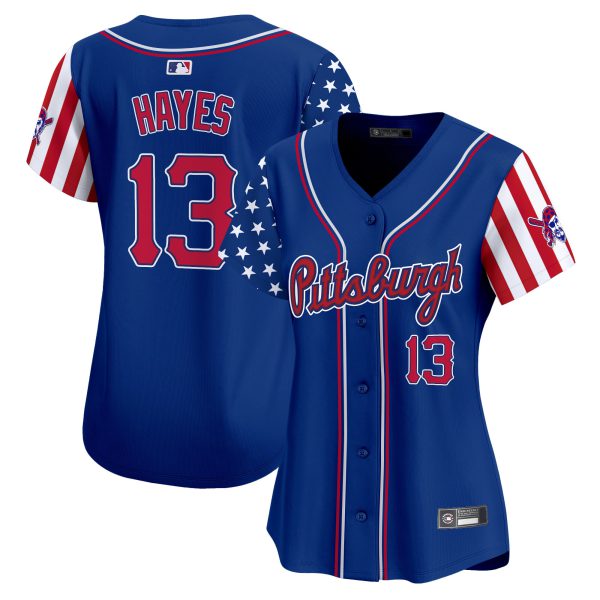 Women's Pittsburgh Pirates 2025 Independence Day Vapor Premier Limited Jersey - All Stitched - Image 24