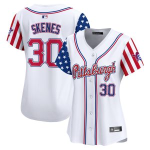 Women's Pittsburgh Pirates 2025 Independence Day Vapor Premier Limited Jersey - All Stitched