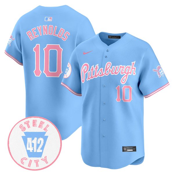 Unisex Pittsburgh Pirates Bubblegum Pink Vapor Premier Limited Jersey - All Stitched - Image 30