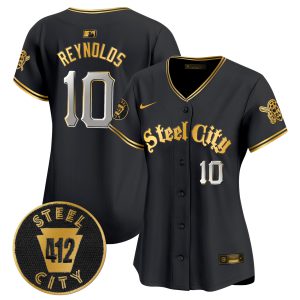 Women's Pittsburgh Pirates 412 Patch Vapor Premier Limited Jersey V5 - All Stitched