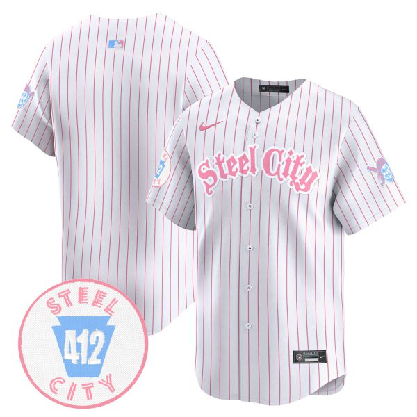 Unisex Pittsburgh Pirates Bubblegum Pink Vapor Premier Limited Jersey V2 - All Stitched - Image 28