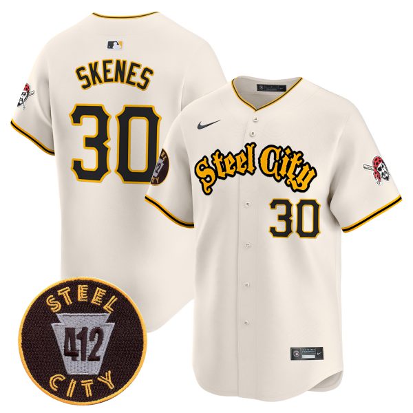 Men's Pittsburgh Pirates 412 Patch Vapor Premier Limited Jersey - All Stitched - Image 16