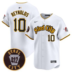 Men's Pittsburgh Pirates 412 Patch Vapor Premier Limited Jersey - All Stitched