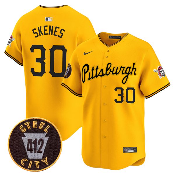Men's Pittsburgh Pirates 412 Patch Vapor Premier Limited Jersey V4 - All Stitched - Image 22