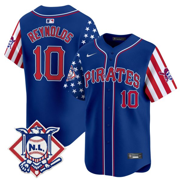 Men's Pittsburgh Pirates 2024 Fourth of July Vapor Premier Limited Jersey - All Stitched - Image 13