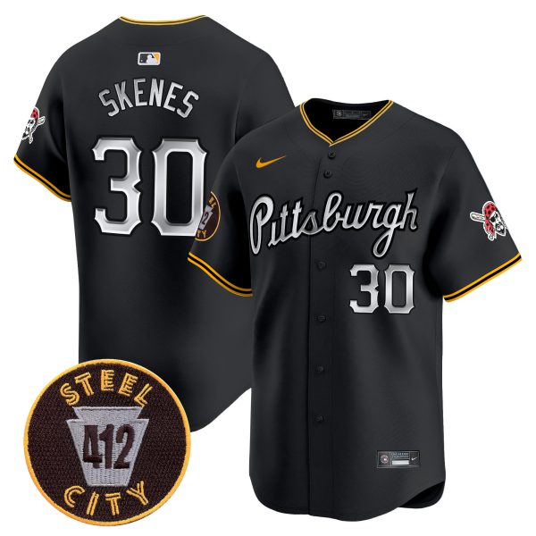 Men's Pittsburgh Pirates 412 Patch Vapor Premier Limited Jersey V7 - All Stitched - Image 11