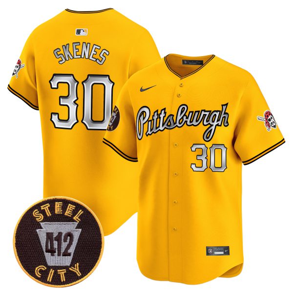 Men's Pittsburgh Pirates 412 Patch Vapor Premier Limited Jersey V7 - All Stitched - Image 25