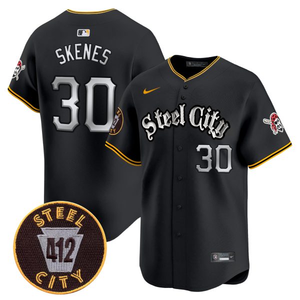 Men's Pittsburgh Pirates 412 Patch Vapor Premier Limited Jersey V2 - All Stitched - Image 11