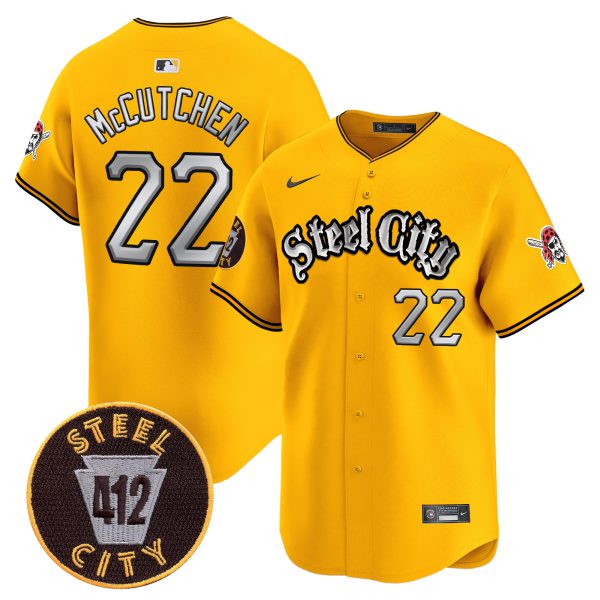 Men's Pittsburgh Pirates 412 Patch Vapor Premier Limited Jersey V2 - All Stitched - Image 23