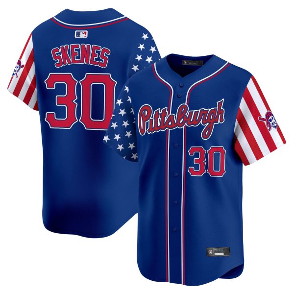 Men's Pittsburgh Pirates 2025 Independence Day Vapor Premier Limited Jersey - All Stitched - Image 19