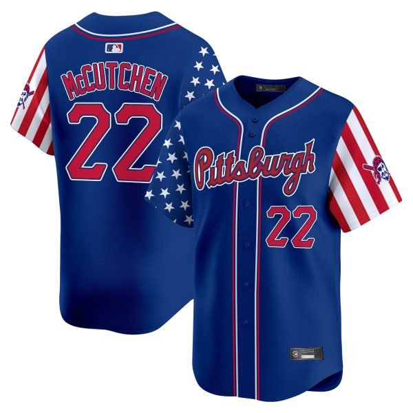 Men's Pittsburgh Pirates 2025 Independence Day Vapor Premier Limited Jersey - All Stitched - Image 20