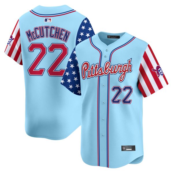 Men's Pittsburgh Pirates 2025 Independence Day Vapor Premier Limited Jersey - All Stitched - Image 29