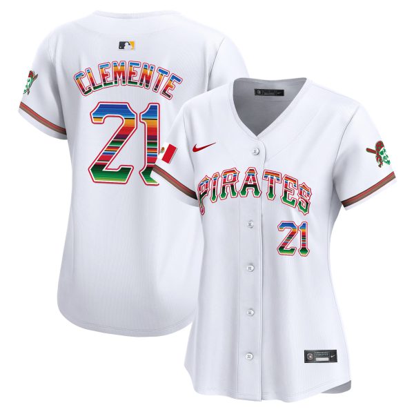 Women's Pittsburgh Pirates Mexico Vapor Premier Limited Jersey - All Stitched - Image 12