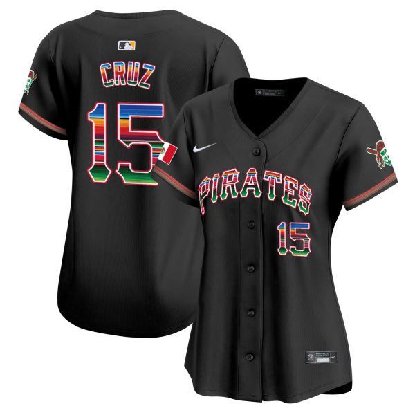 Women's Pittsburgh Pirates Mexico Vapor Premier Limited Jersey - All Stitched - Image 17
