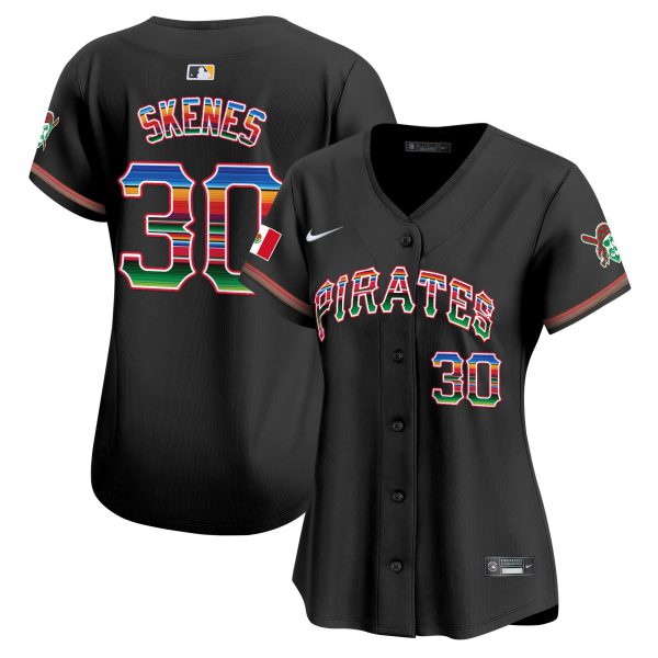 Women's Pittsburgh Pirates Mexico Vapor Premier Limited Jersey - All Stitched - Image 18