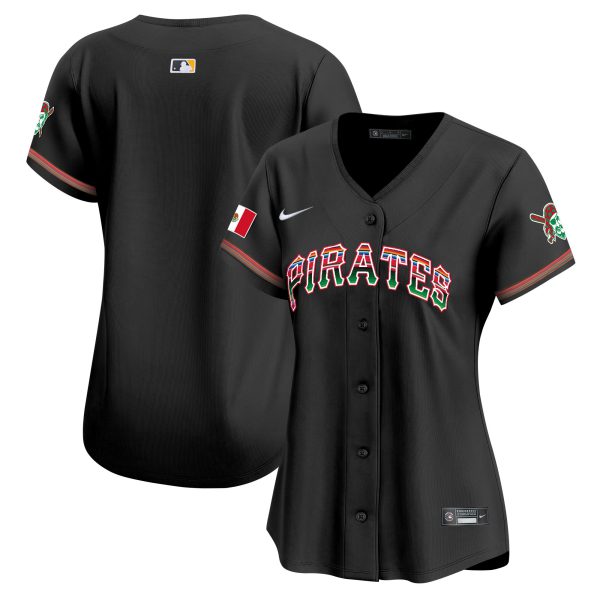 Women's Pittsburgh Pirates Mexico Vapor Premier Limited Jersey - All Stitched - Image 21