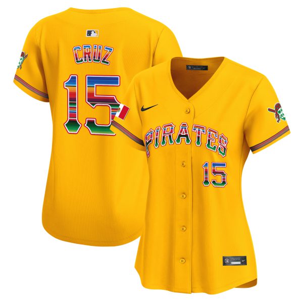 Women's Pittsburgh Pirates Mexico Vapor Premier Limited Jersey - All Stitched - Image 31