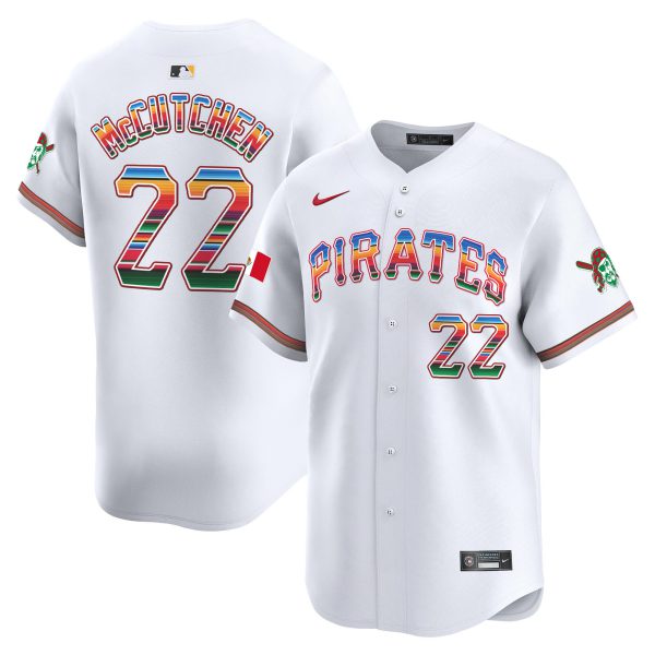 Men's Pittsburgh Pirates Mexico Vapor Premier Limited Jersey - All Stitched - Image 9