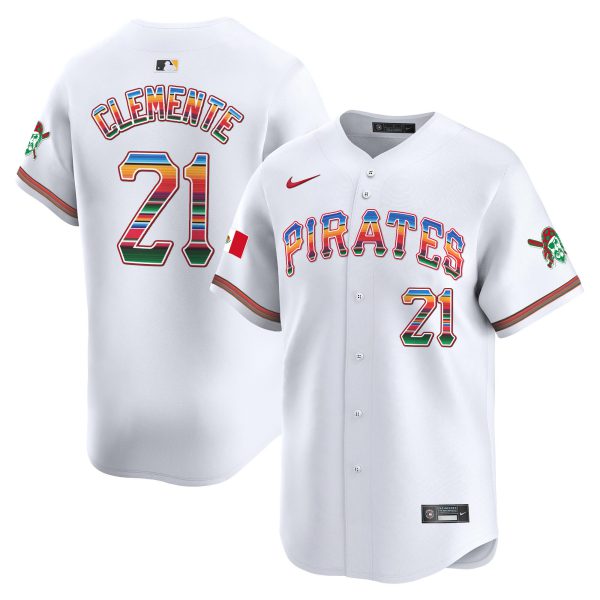 Men's Pittsburgh Pirates Mexico Vapor Premier Limited Jersey - All Stitched - Image 12