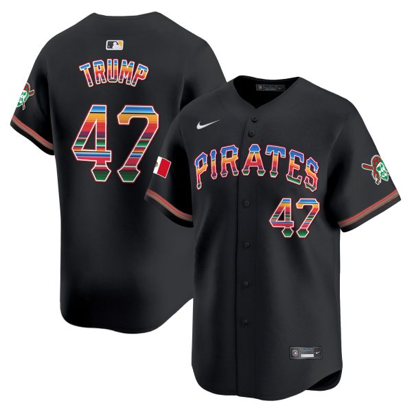 Men's Pittsburgh Pirates Mexico Vapor Premier Limited Jersey - All Stitched - Image 20
