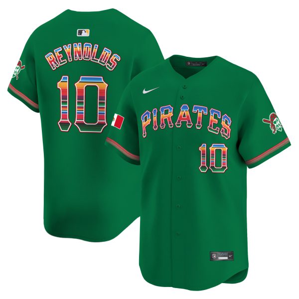 Men's Pittsburgh Pirates Mexico Vapor Premier Limited Jersey - All Stitched - Image 22