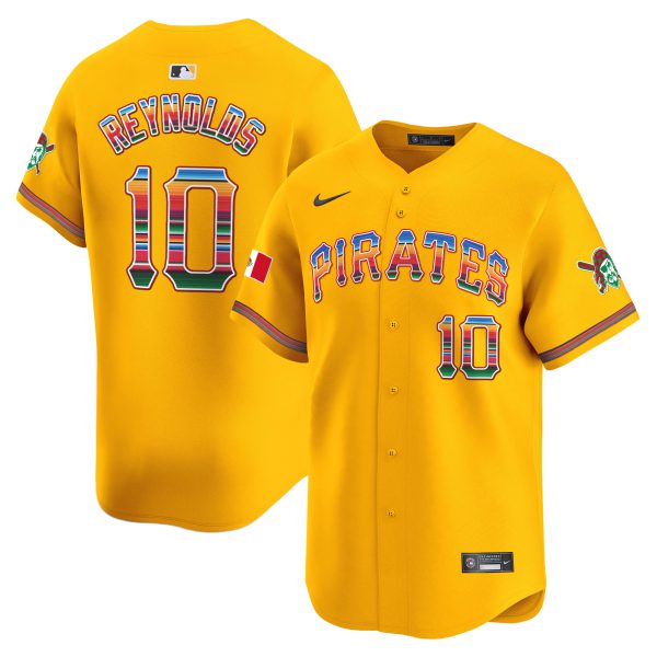Men's Pittsburgh Pirates Mexico Vapor Premier Limited Jersey - All Stitched - Image 29