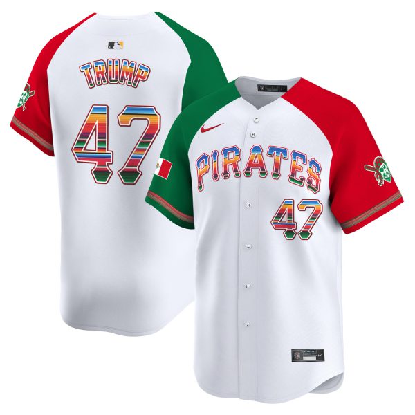 Men's Pittsburgh Pirates Mexico Vapor Premier Limited Jersey - All Stitched - Image 41