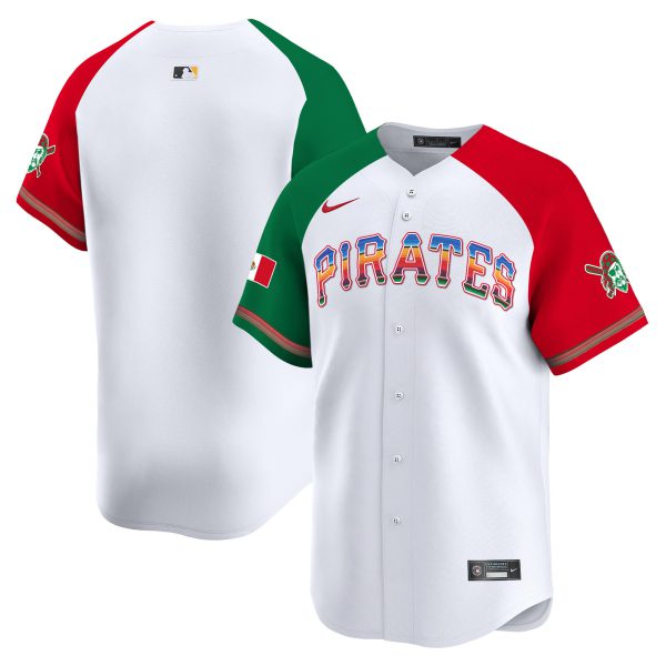 Men's Pittsburgh Pirates Mexico Vapor Premier Limited Jersey - All Stitched - Image 42