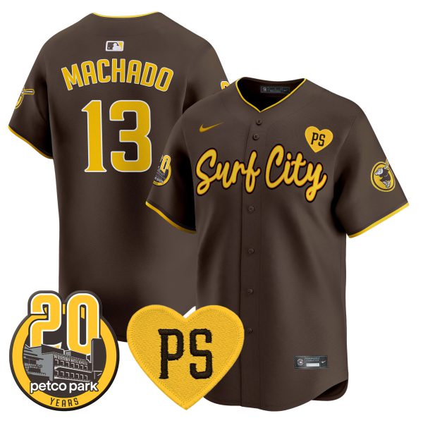 Men's Padres “For Peter” & Petco Park 20th Patch Vapor Premier Limited Jersey V3 - All Stitched - Image 23