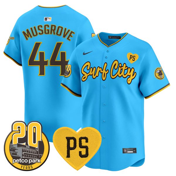 Men's Padres “For Peter” & Petco Park 20th Patch Vapor Premier Limited Jersey V3 - All Stitched - Image 33