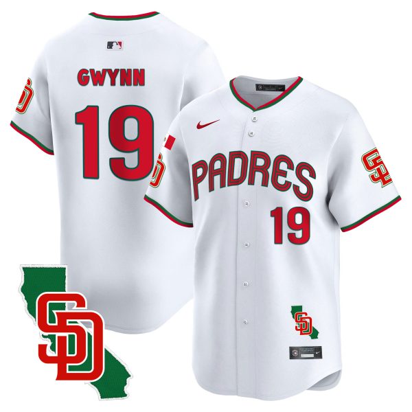 Men's Padres Mexico California Patch Vapor Premier Limited Jersey V4 – All Stitched - Image 4