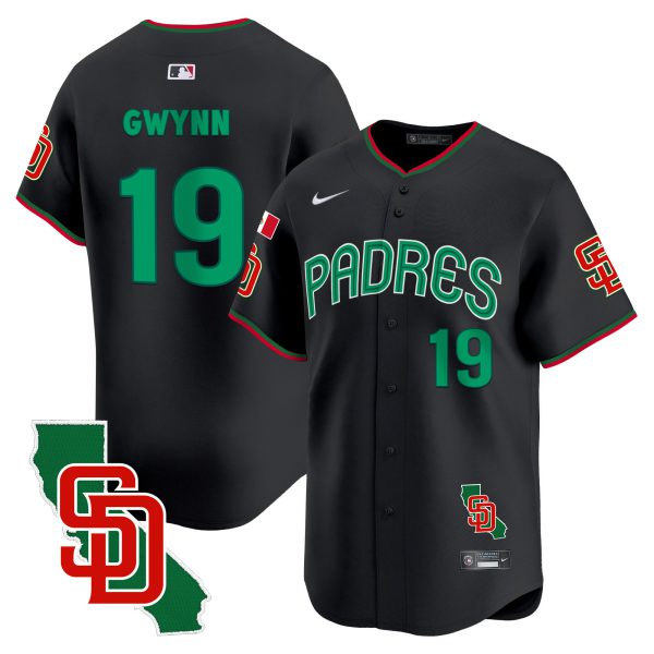 Men's Padres Mexico California Patch Vapor Premier Limited Jersey V4 – All Stitched - Image 12