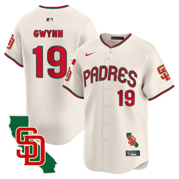 Men's Padres Mexico California Patch Vapor Premier Limited Jersey V4 – All Stitched - Image 20