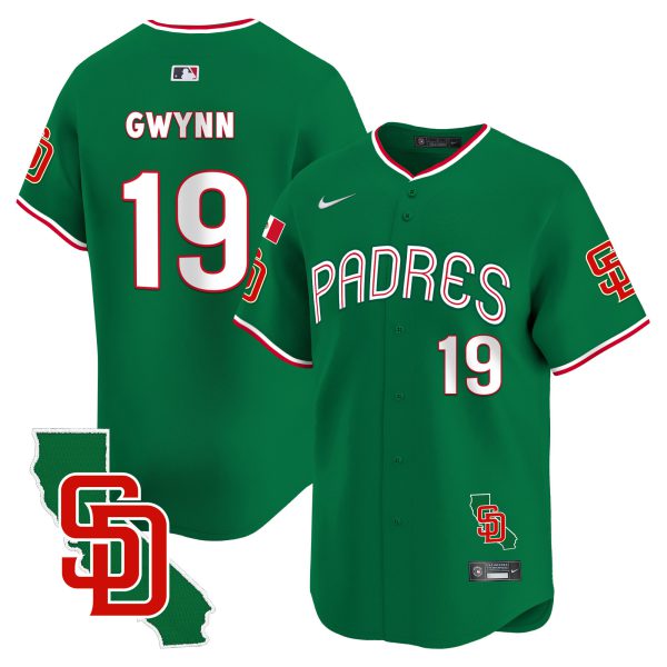 Men's Padres Mexico California Patch Vapor Premier Limited Jersey V4 – All Stitched - Image 36