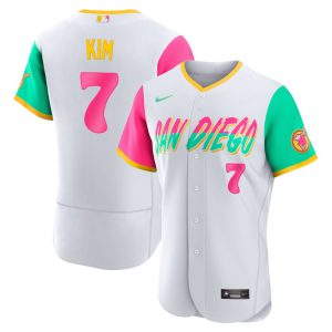 Ha-Seong Kim San Diego Padres City Connect Jersey - All Stitched