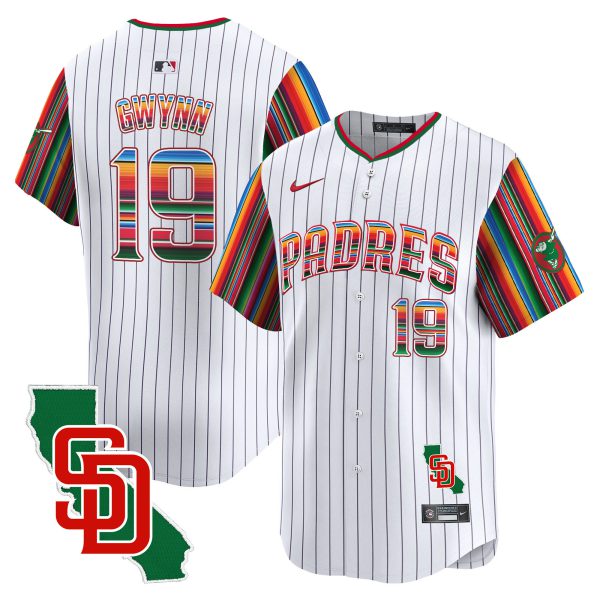 Men's Padres Mexico California Patch Vapor Premier Limited Jersey V6 – All Stitched - Image 27