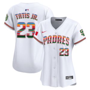 Women's San Diego Padres Mexico Premier Limited Jersey - All Stitched