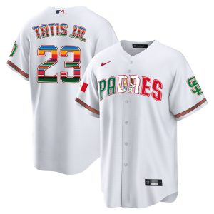 Men's San Diego Padres Mexico Cool Base Limited Jersey V2 - All Stitched