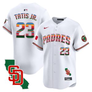 Men's Padres Mexico California Patch Vapor Premier Limited Jersey – All Stitched