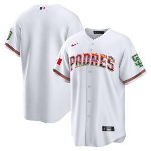 San Diego Padres Mexico Cool Base Limited Jersey - All Stitched