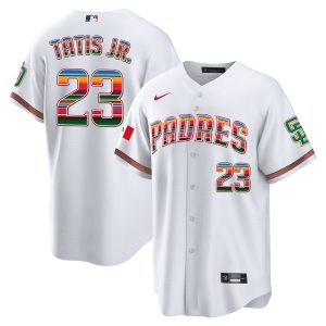 Men's San Diego Padres Mexico Cool Base Limited Jersey - All Stitched