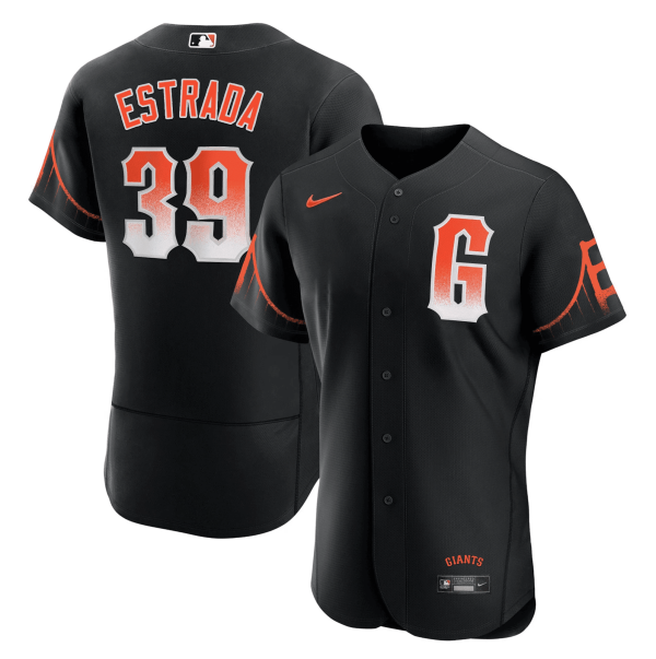 Men's Giants 2023 Black City Connect Jersey - All Stitched