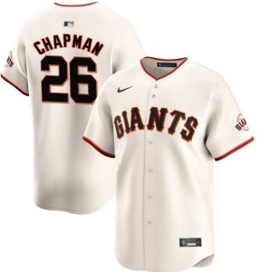 Matt Chapman San Francisco Giants Cream Jersey - All Stitched