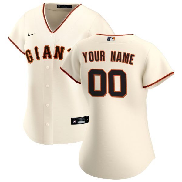 Women's San Francisco Giants Custom Jersey - All Stitched - Image 2