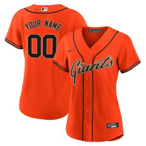 Women's San Francisco Giants Custom Jersey - All Stitched