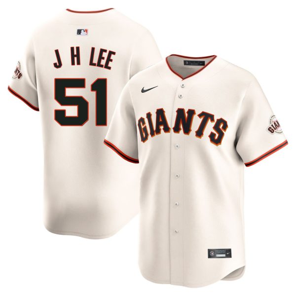 Jung Hoo Lee San Francisco Giants Cream Home Jersey - All Stitched